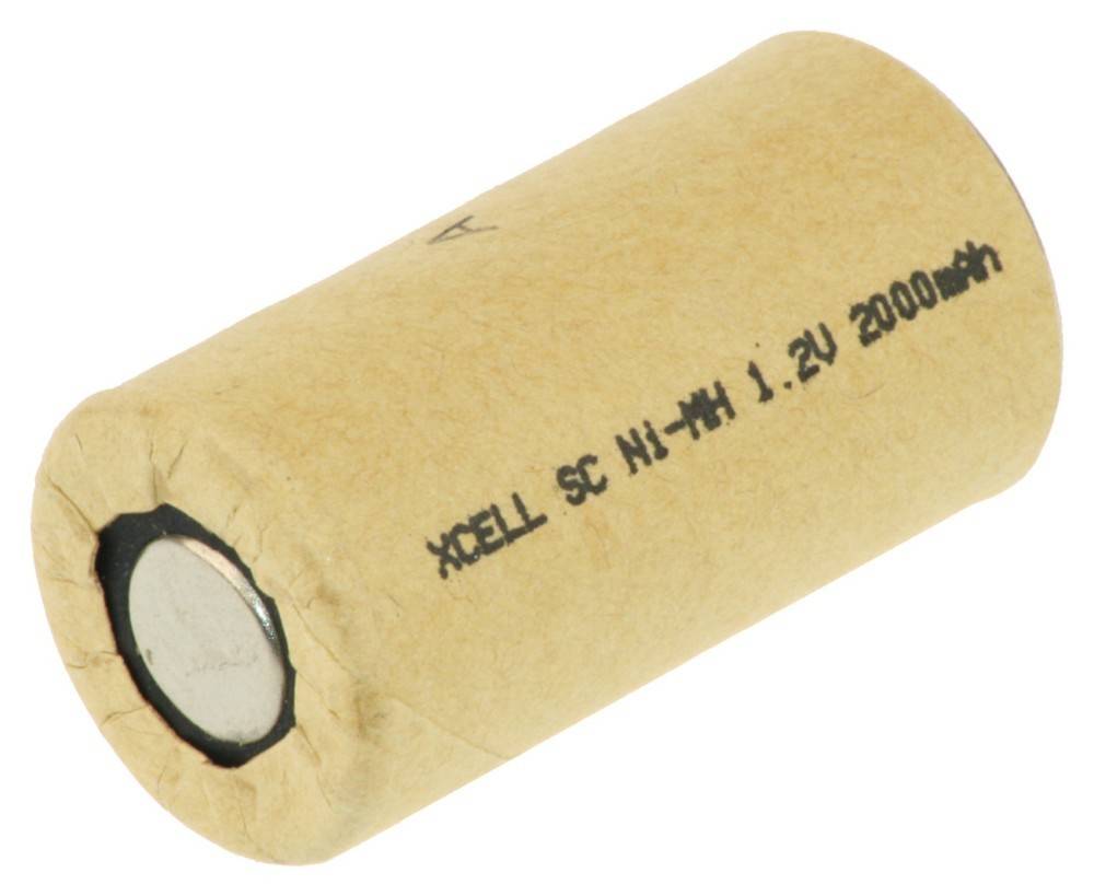 Hückmann Akku Ni-MH 1,2V Sub-C X2000SCR/PP-0