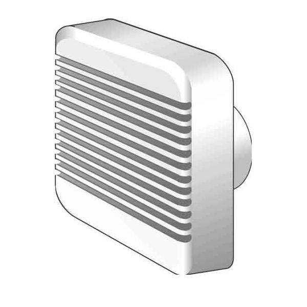 Helios Ventilatoren Kleinraumventilator HV 100 E-0