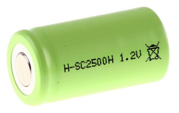 Hückmann Akku 1,2V Sub-C H-SC2500H