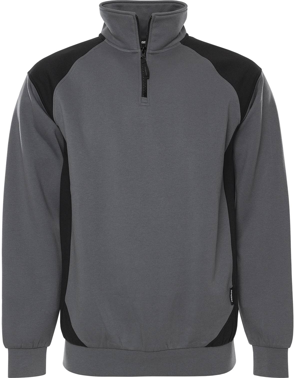 FRISTADS 300511-896 Sweatshirt 7048 GSM Gr.3XL Grau/Schwarz-0