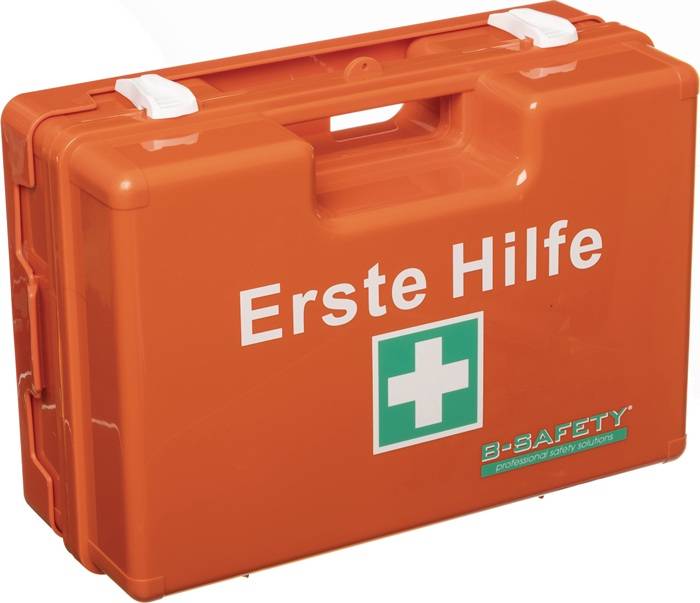 Erste Hilfe Koffer DIN 13157-2021 B310xH210xT130ca.mm orange B-SAFETY-0