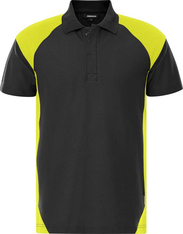 FRISTADS 300509-982 Poloshirt 7047 GPM  Gr.L Schwarz/Gelb
