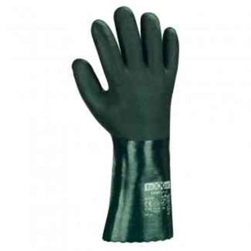 teXXor® 2142_10 Gr.10 topline Chemikalienschutzhandschuhe, Kat. 3 aus Polyvinylc-0