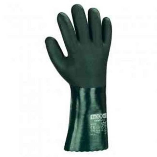 teXXor® 2142_10 Gr.10 topline Chemikalienschutzhandschuhe, Kat. 3 aus Polyvinylc