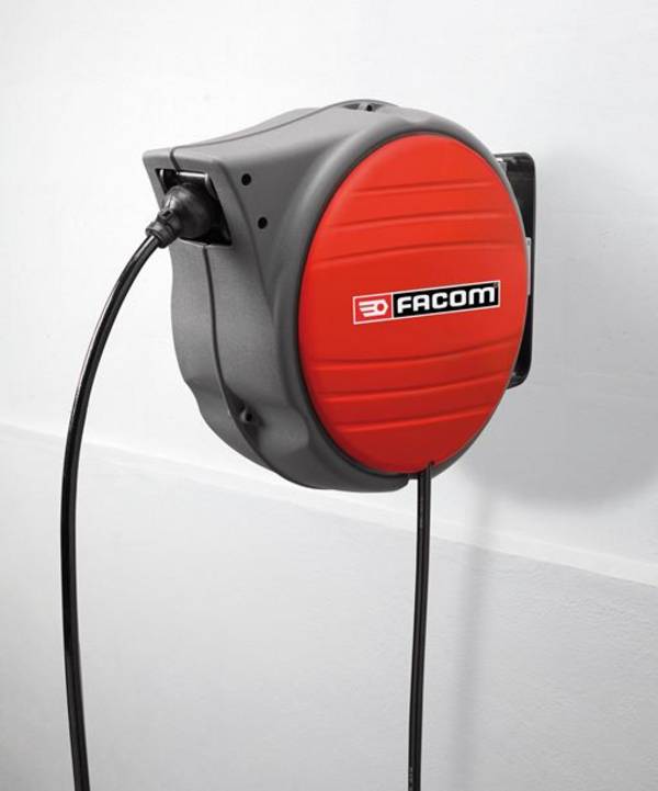 FACOM Schlauchtrommel mit Polyurethan-Schlauch, 15 m