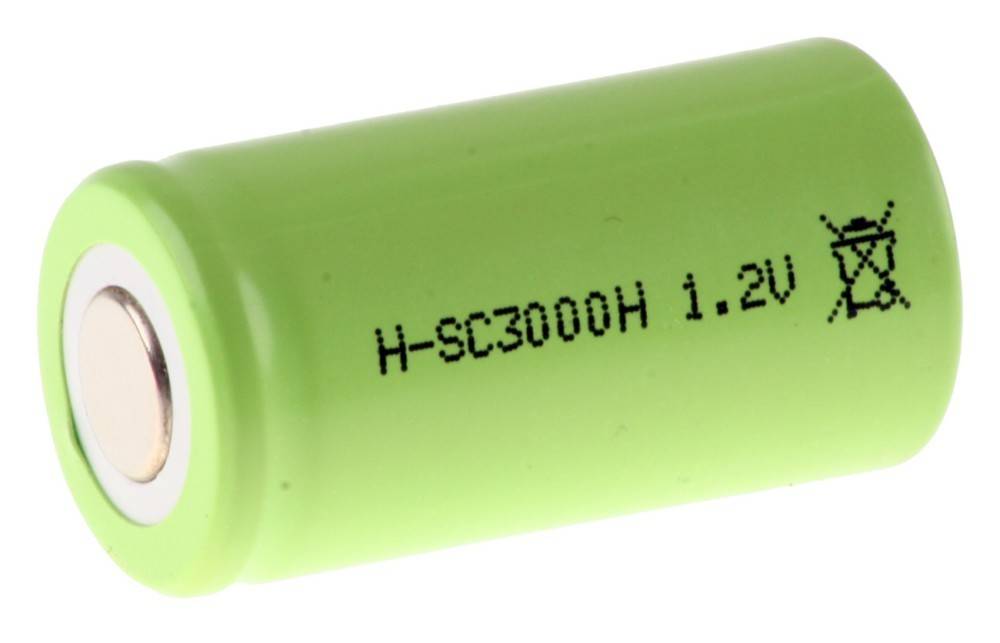 Hückmann Akku 1,2V Sub-C H-SC3000H-0