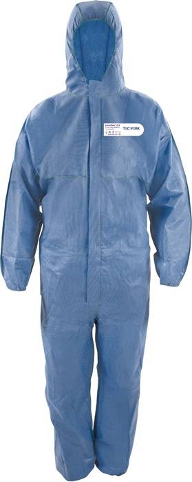 Schutzoverall CoverTex® Gr.XL blau PSA III TECWERK-0