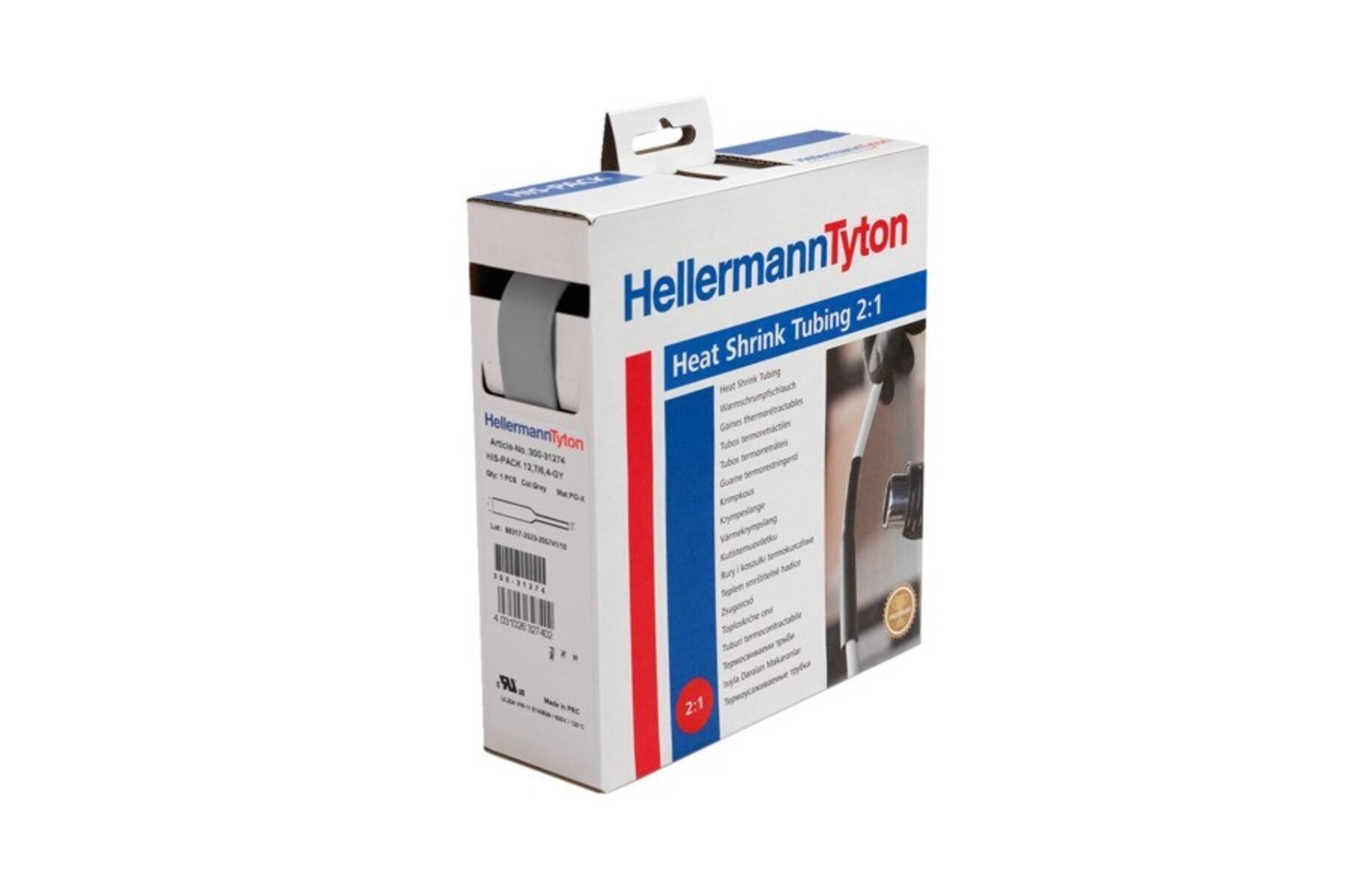 HellermannTyton Warmschrumpfschlauch 2:1-0
