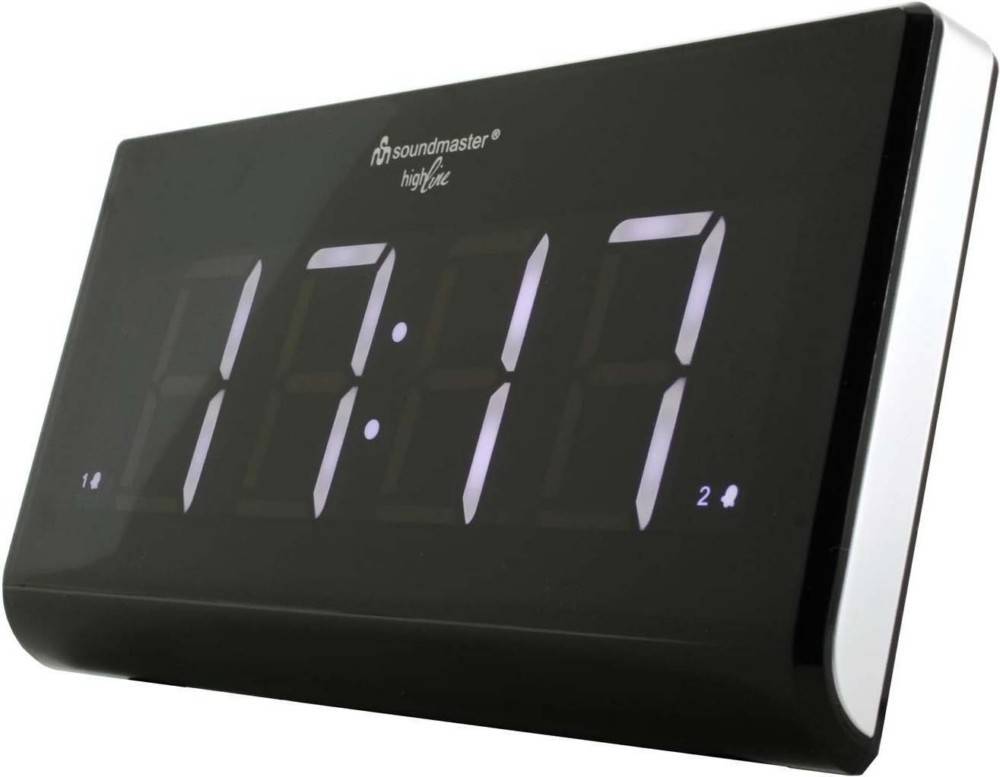 5 Stk. Soundmaster Uhrenradio UR8400 sw-0
