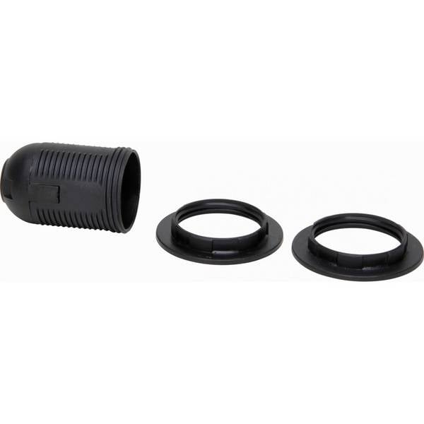 10 Stk. Kopp Fassung 212415085 schwarz Kunststoff