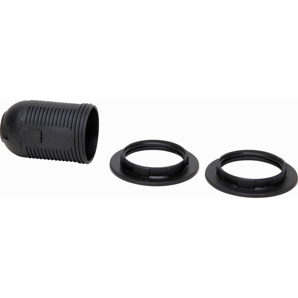 10 Stk. Kopp Fassung 212415085 schwarz Kunststoff-0