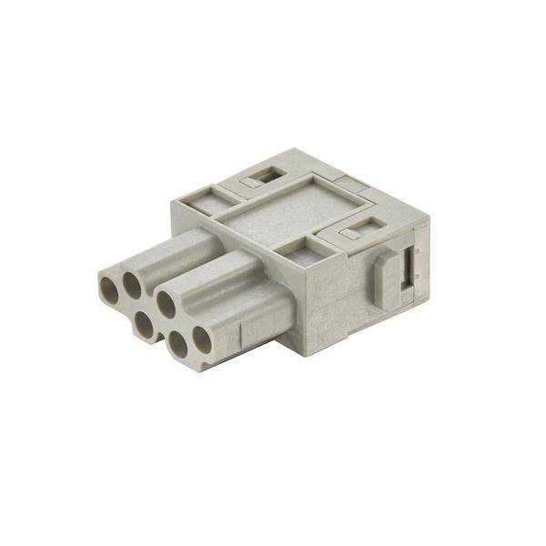 2 Stk. Harting Han E Push-In module fem.-0