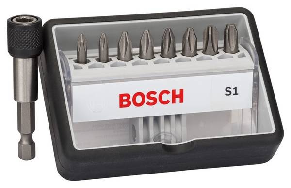 Bosch Schrauberbit-Set Robust Line S Extra-Hart 8+1tlg. 25 mm PH - 2607002560