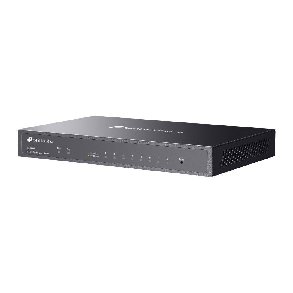 TP-LINK TL-SG2008 V4 - Switch - managed - 8 x 10/100/1000 - Desktop-2