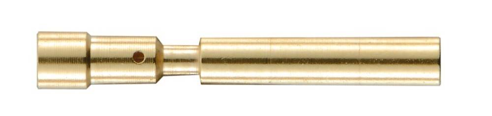 100 Stk. Harting Crimpkontakt 1mm 2A 09151006201-0