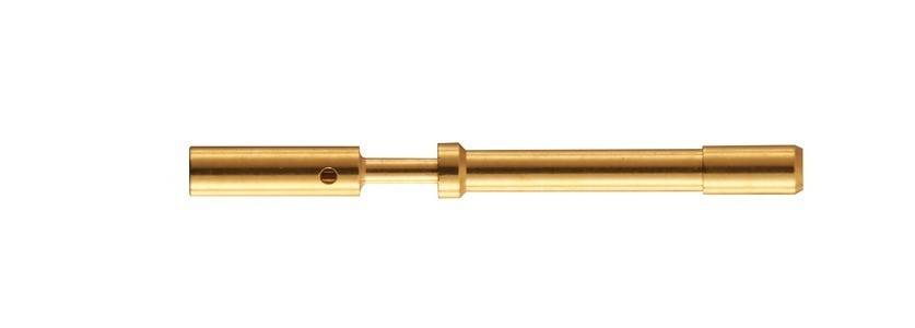 100 Stk. Harting Crimpkontakt 0,6mm Beme-0