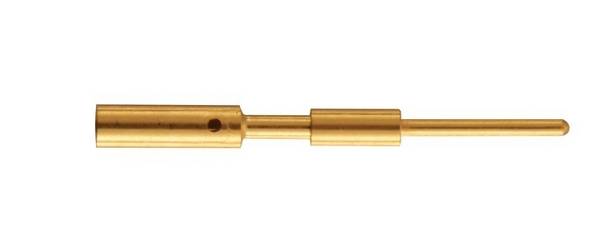 100 Stk. Harting Crimpkontakt 0,6mm 2A