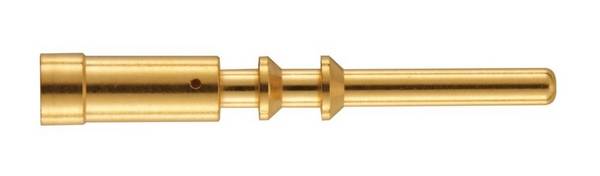 100 Stk. Harting Crimpkontakt 2mm 28A 09156006121