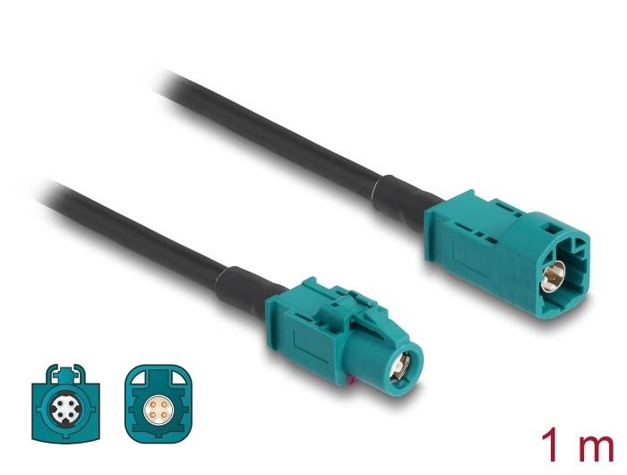 Delock Kabel HSD Z Stecker zu HSD Z Buchse 1 m-0