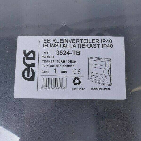ERIS EB Kleinverteiler IP40 | 3524-TB-1