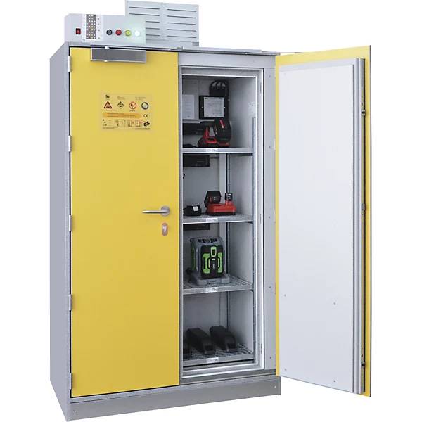 Akku-Sicherheits-Lagerschrank SiS Li-Ion 90 Safe Pro ohne Brandunterdrückungssystem HxB 2250 x 1212 mm. Lacont-4