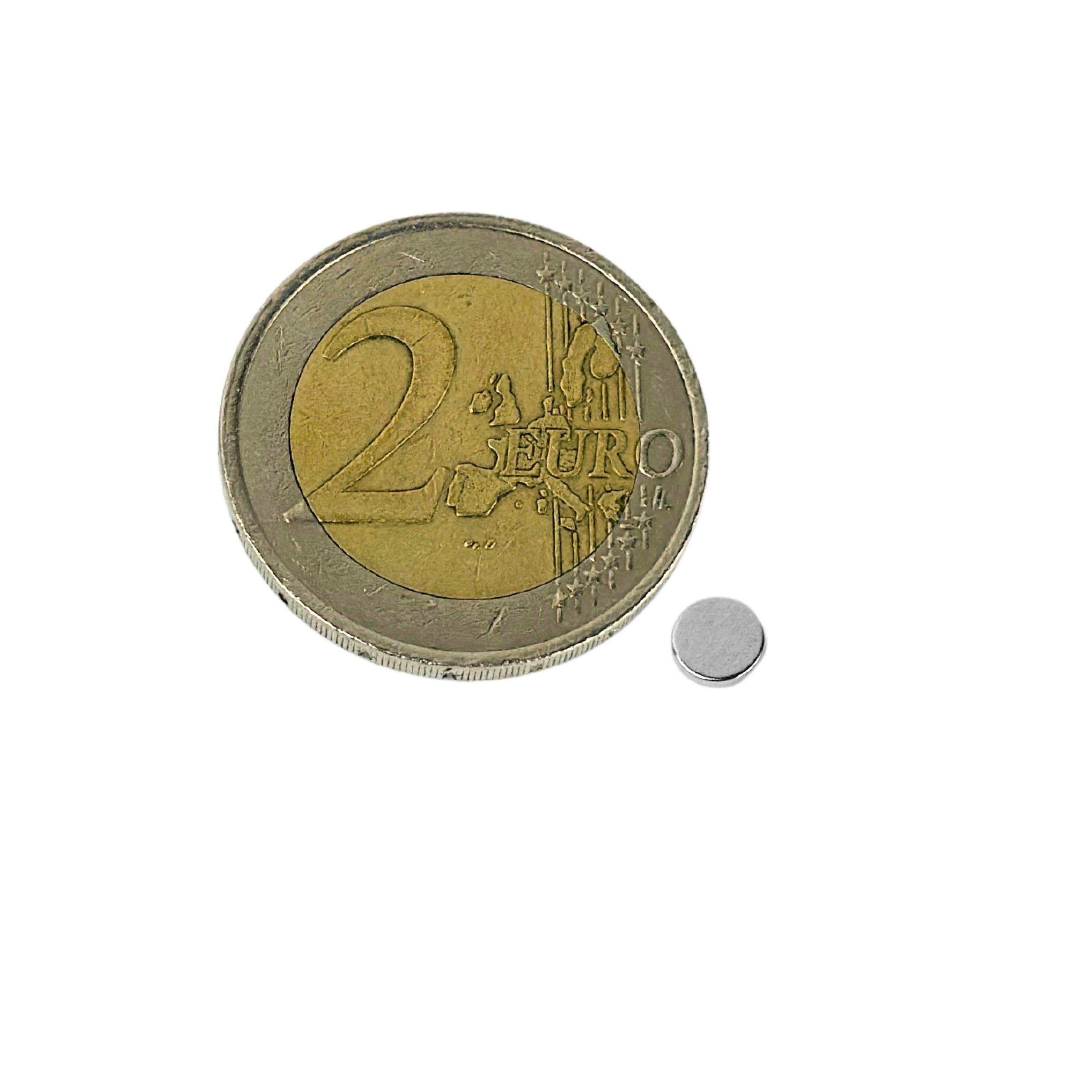 100 Stück Neodym Magnet 5mm x 1mm Supermagnete hohe Haftkraft Scheibenmagnet-3