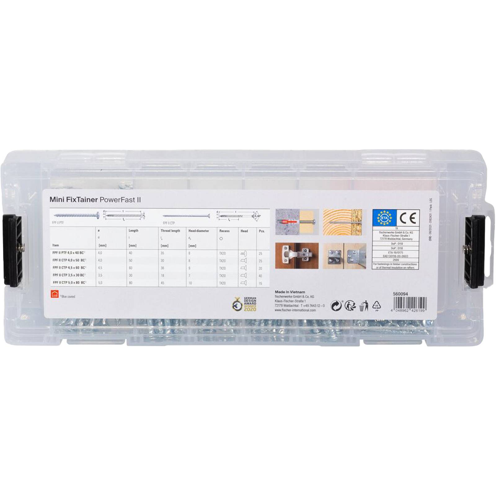 FISCHER - Mini FixTainer PowerFast II - BC-0