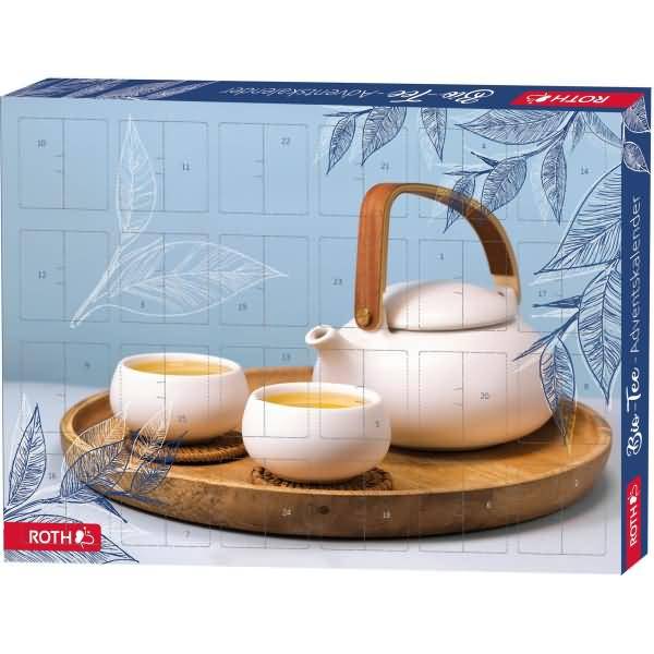 Adventskalender 'Bio-Tee-Adventskalender' bestückt-1