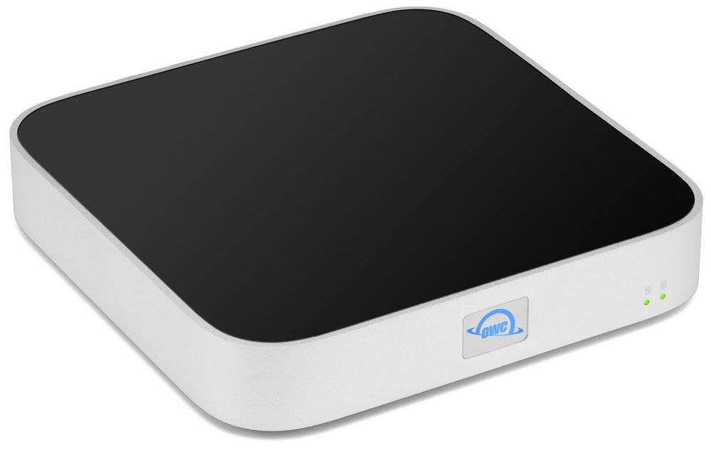 OWC miniStack STX - HDD/SSD-Gehäuse - 2.5/3.5" - M.2 - Serial ATA III - USB-4