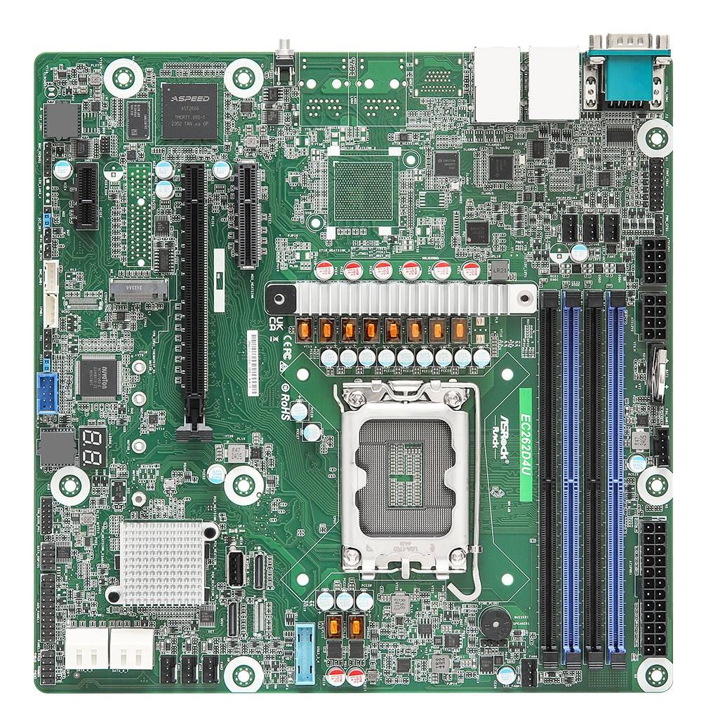 Asrock EC262D4U, Intel, LGA 1700, Intel® Xeon®, LGA 1700, DDR5-SDRAM, DIMM-0