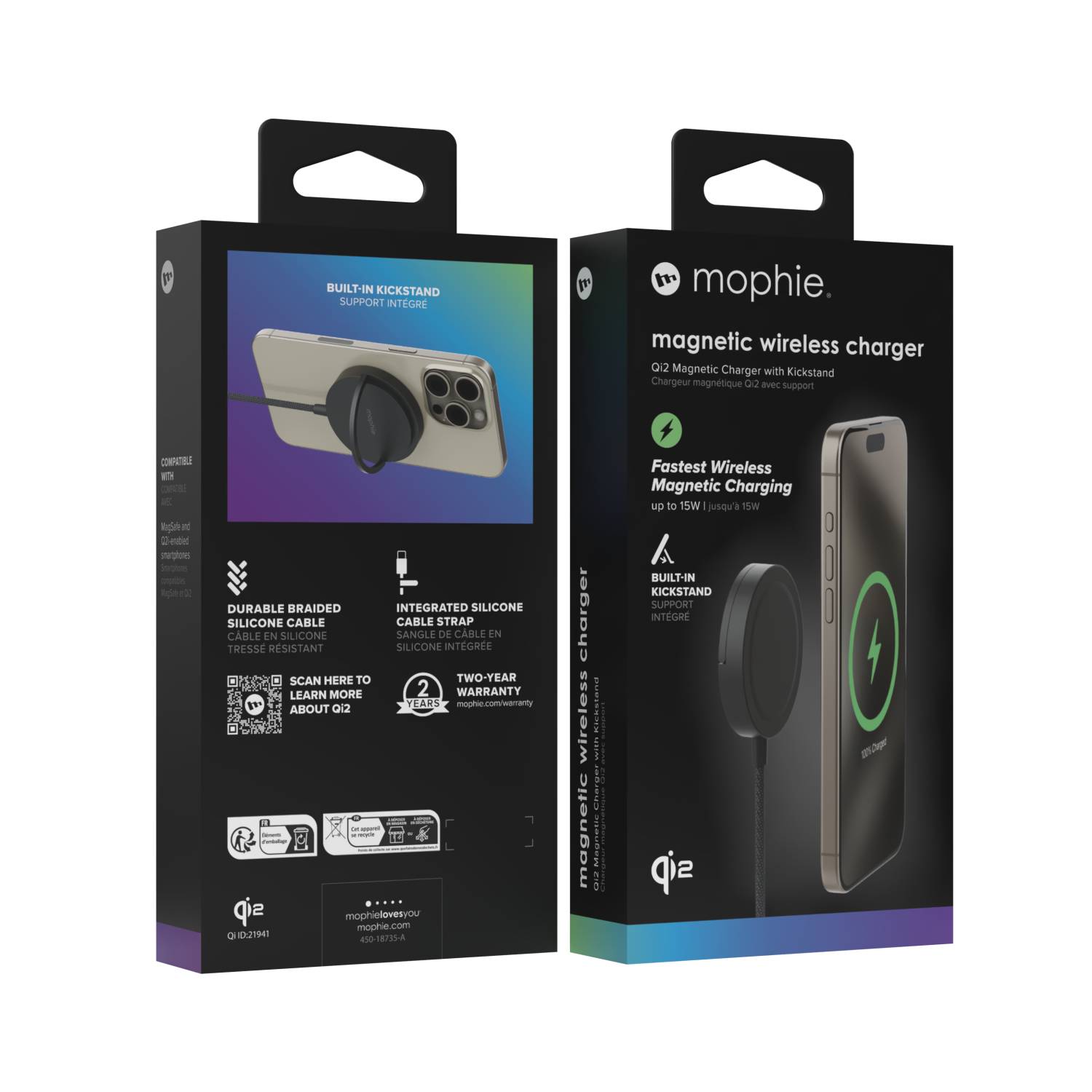 mophie Induktive Ladematte - 15 Watt - Fast-0