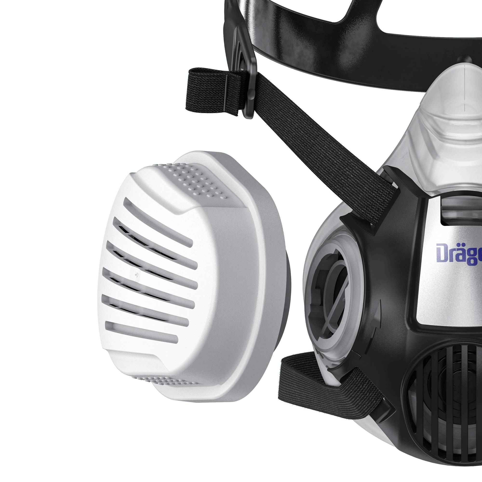 Dräger Atemschutz Partikelfilter Bajonett Pure P3 für X-plore 3300 3500 und 5500 Reihe-2
