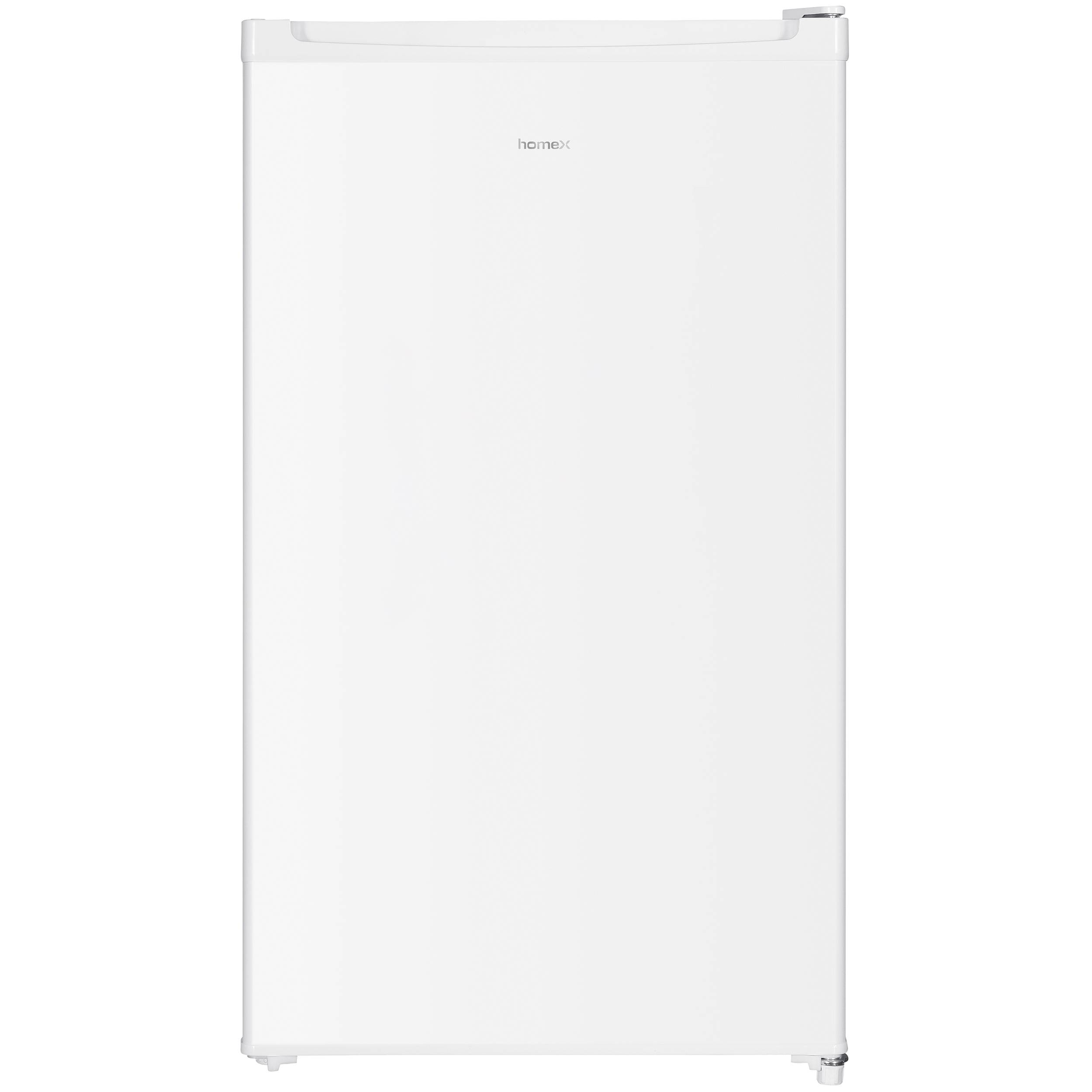 homeX Gefrierschrank, Tiefkühlschrank klein - 60L Nutzinhalt, 4-Sterne Gefrieren, Freezer freistehend, weiß, FS1016-W-0