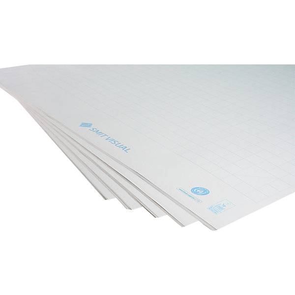 Flipchartpapier Eco kariert VE 5 Stk Format 1000 x 650 mm. Smit Visual Supplies BV 84092549-1
