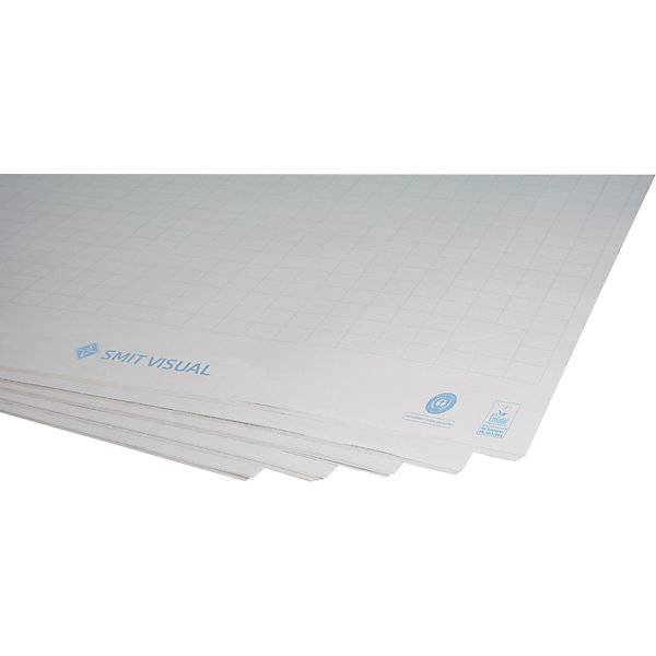 Flipchartpapier Eco kariert VE 5 Stk Format 1000 x 650 mm. Smit Visual Supplies BV 84092549-3