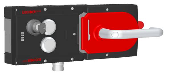 Euchner MGB-L1HE-ARA-R-157850, Zuhalteset, Federkraft mit 2 Taster, Schlüsselschalter, P/n: 157850