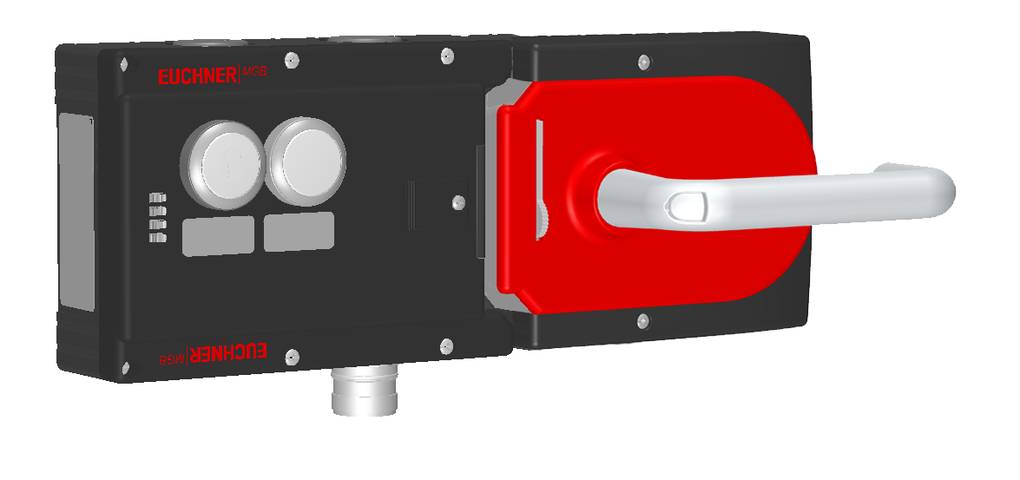 Euchner MGB-L1H-ARA-R-121105, Zuhalteset, Federkraft mit 2 Taster, inkl. Beschriftungsträger, P/n: 121105-0