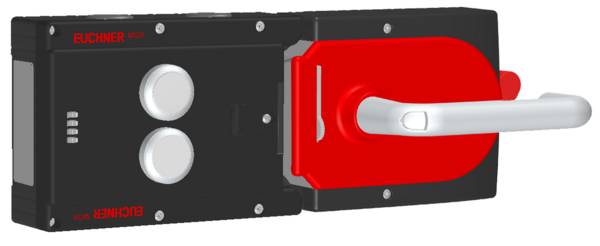 Euchner MGB-L2HE-ARA-R-121066, Zuhalteset, Magnetkraft mit 2 Taster, P/n: 121066