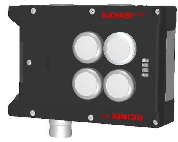 Euchner MGB-L2-ARA-AP1A1-S1-L-121353, Zuhaltemodul, Magnetkraft mit 4 Taster, P/n: 121353