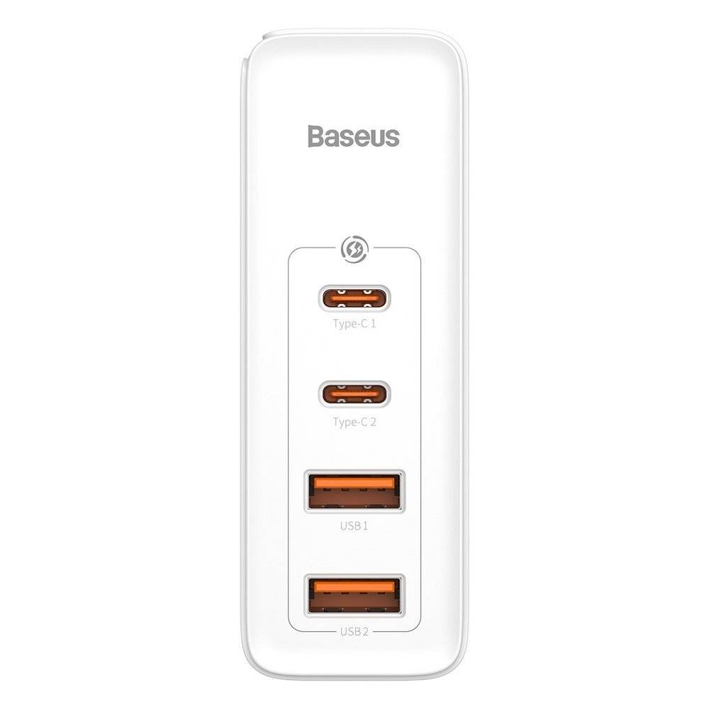Baseus GaN2 Pro Quick Travel Charger / Ladegerät, 2x USB-C + 2x USB, 100W, weiß-6