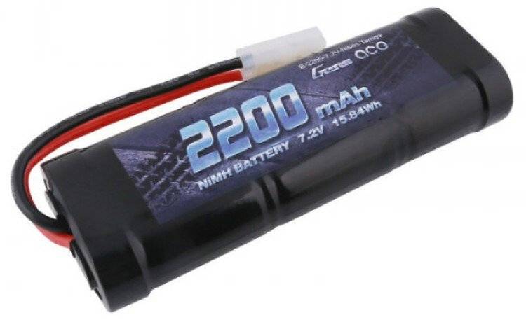 Akku Gens Ace 2200mAh 7,2V NiMH Tamiya-1