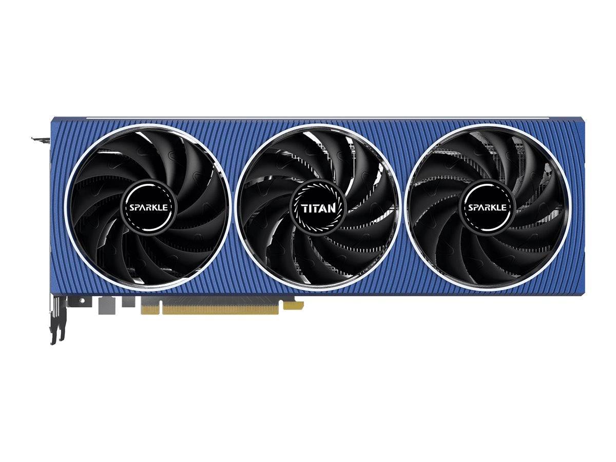 Intel Arc A750 Titan OC 8 GB Grafikkarte PCI-Express 8.192 MB GDDR6 256 Bit Retail-1