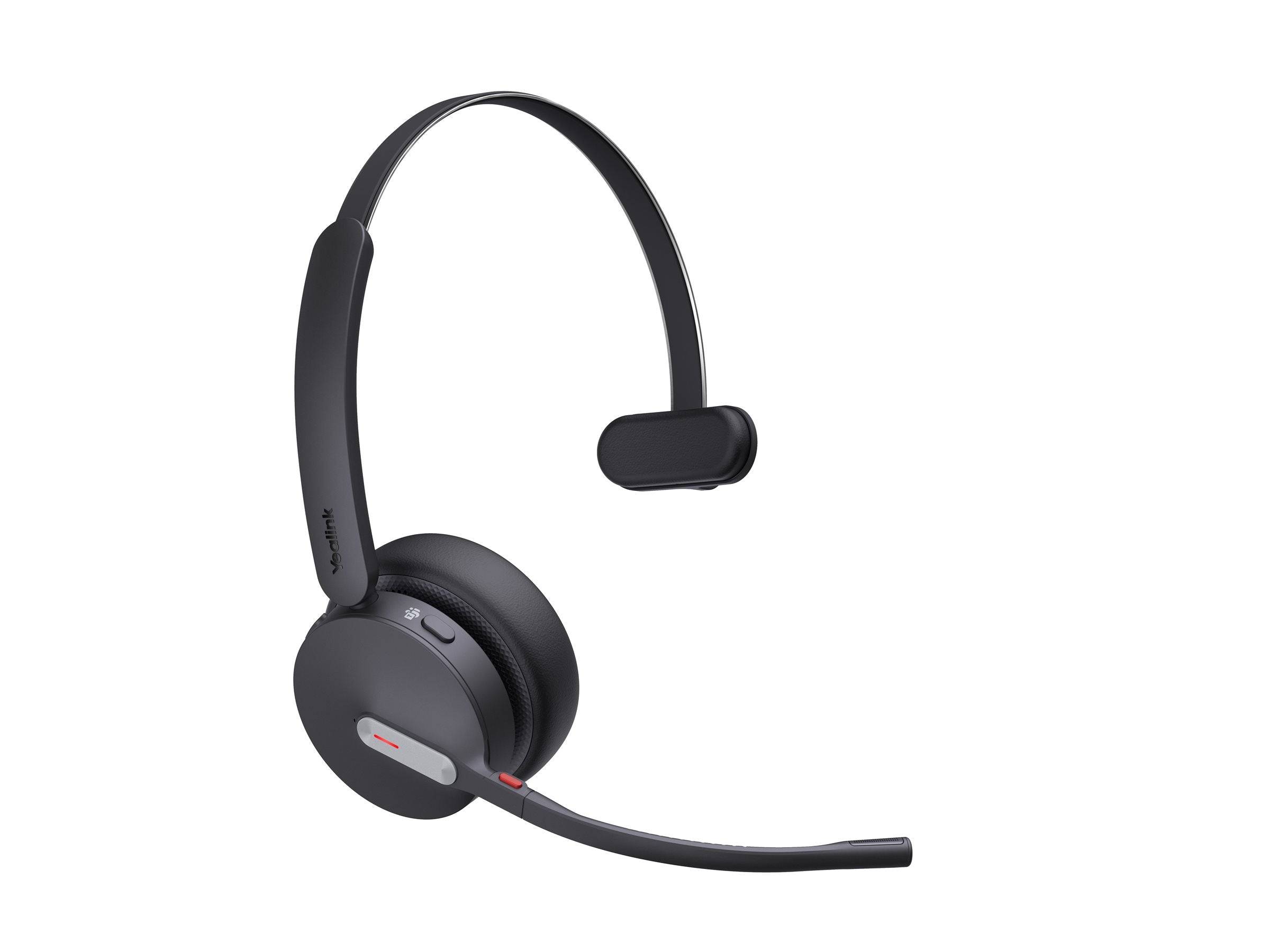 Yealink BH70 Mono Headset On-Ear Bluetooth kabellos Adapter USB-C via Schwarz Zertifiziert für Microsoft Teams-2