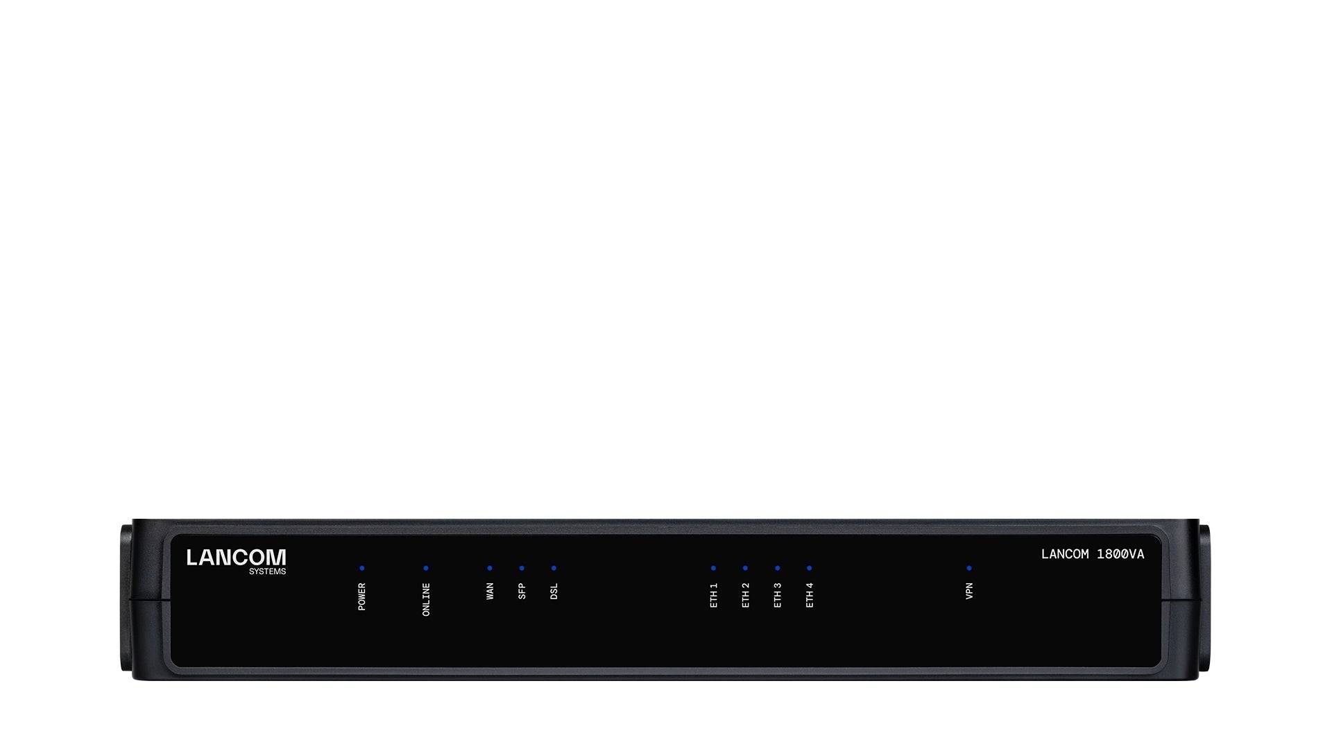 Lancom 1800VA - Router - DSL-Modem 4-Port-Switch-4
