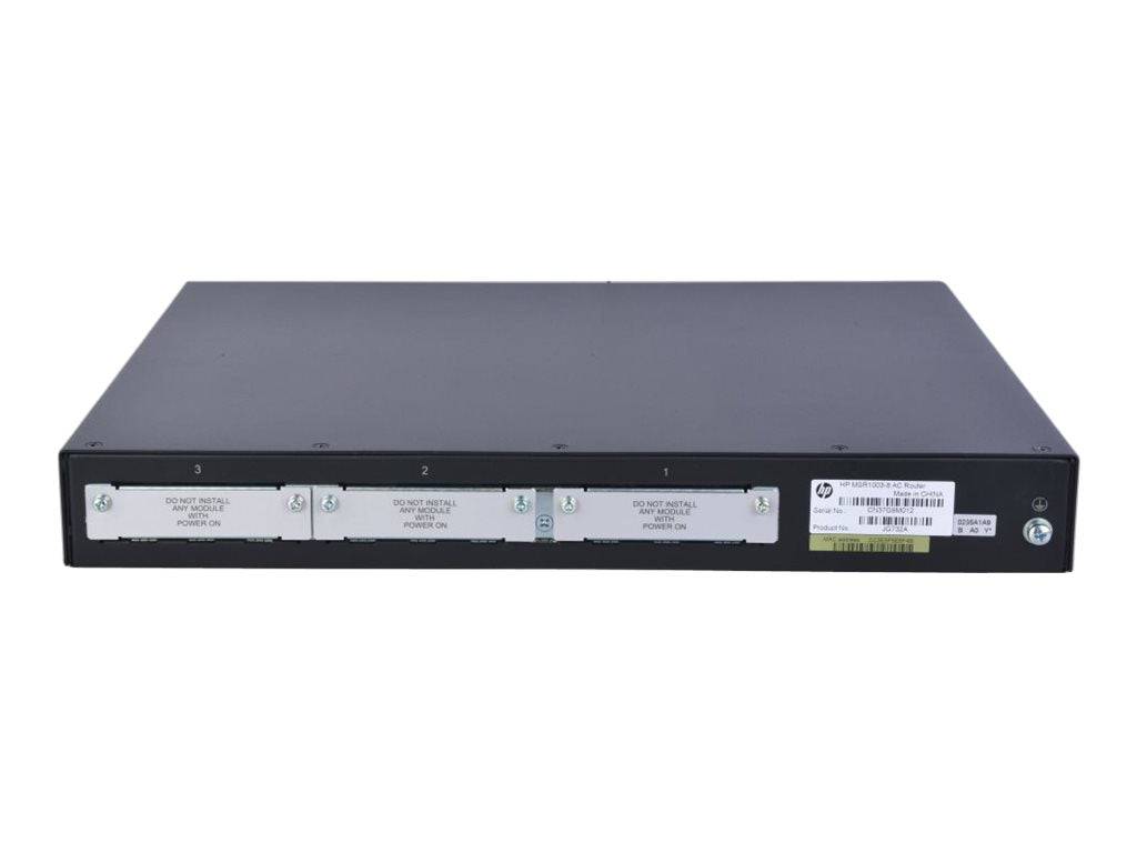 HP Enterprise MSR1002-4 Router 4-Port-Switch GigE an Rack montierbar-1