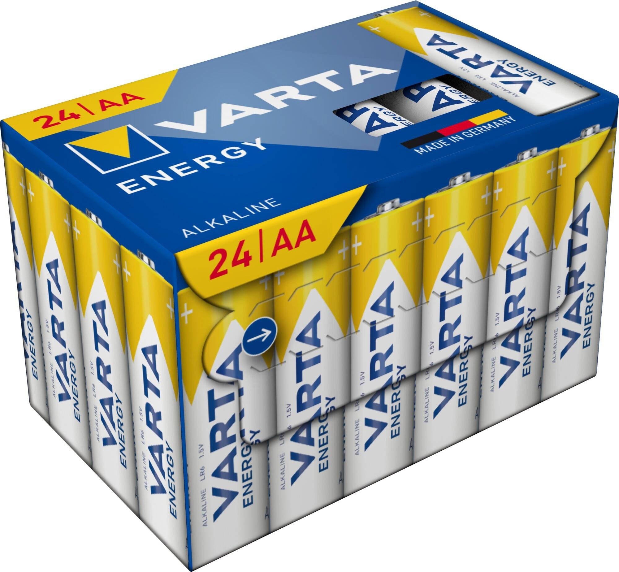Varta Energy AA, Einwegbatterie, AA, Alkali, 1,5 V, 2 Stück(e), 1,5 V-2