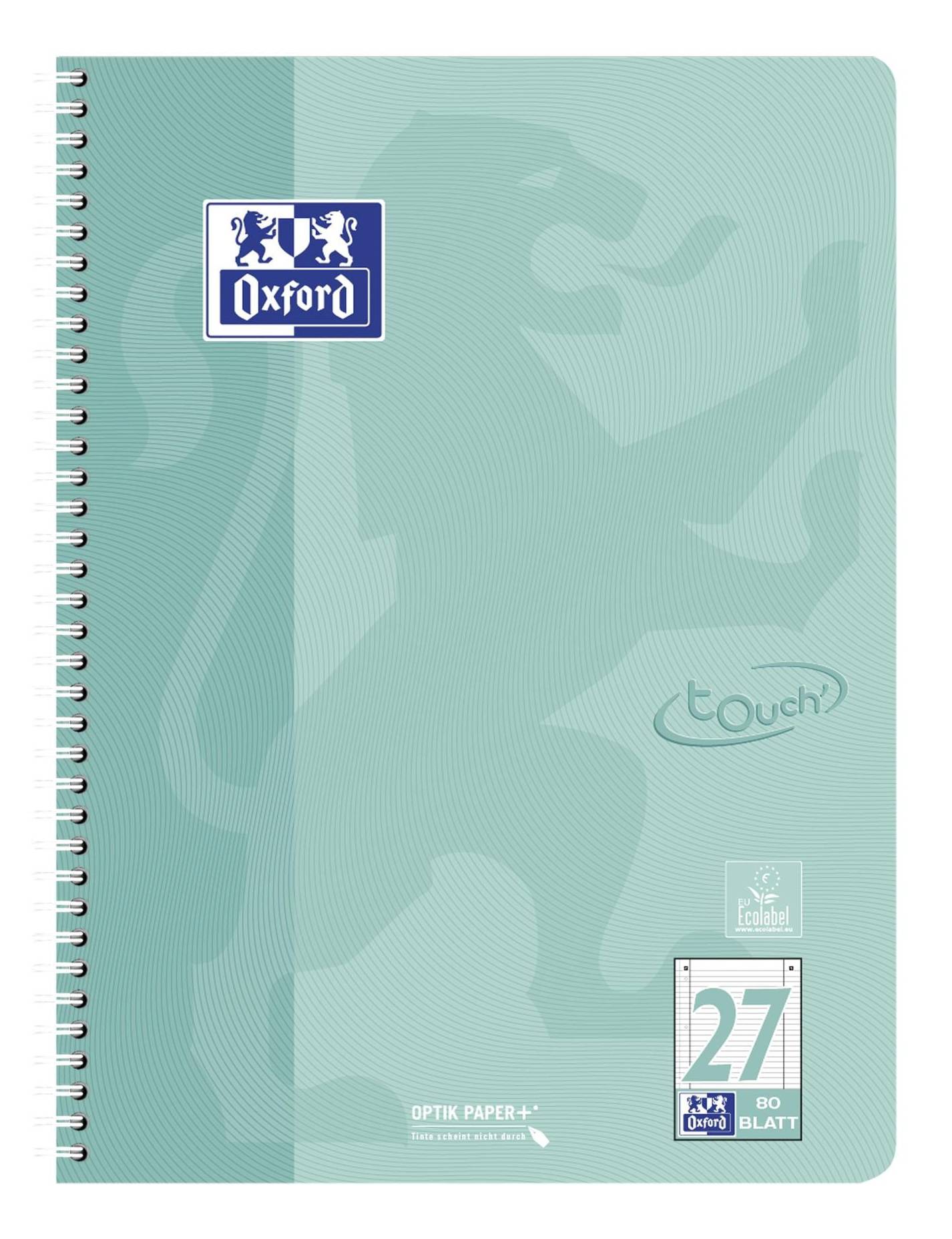 Oxford Collegeblock Touch Pastell, DIN A4+, liniert-4