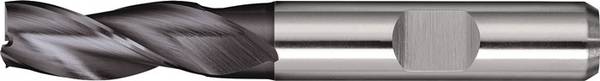 Bohrnutenfräser DIN 844 TypN D.14mm HSS-Co8 TiCN Weldon Z.3 lang TECWERK