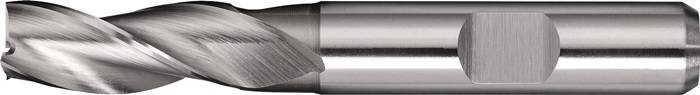 Bohrnutenfräser DIN 844 TypN D.12mm HSS-Co8 Weldon Z.3 lang TECWERK-0