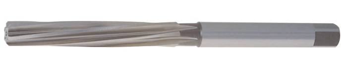 Handreibahle DIN 206 H7 Form B D.8mm HSS drallgenutet TECWERK-0